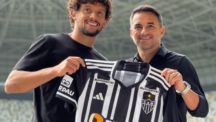 Gustavo Scarpa estreia pelo Atlético Mineiro